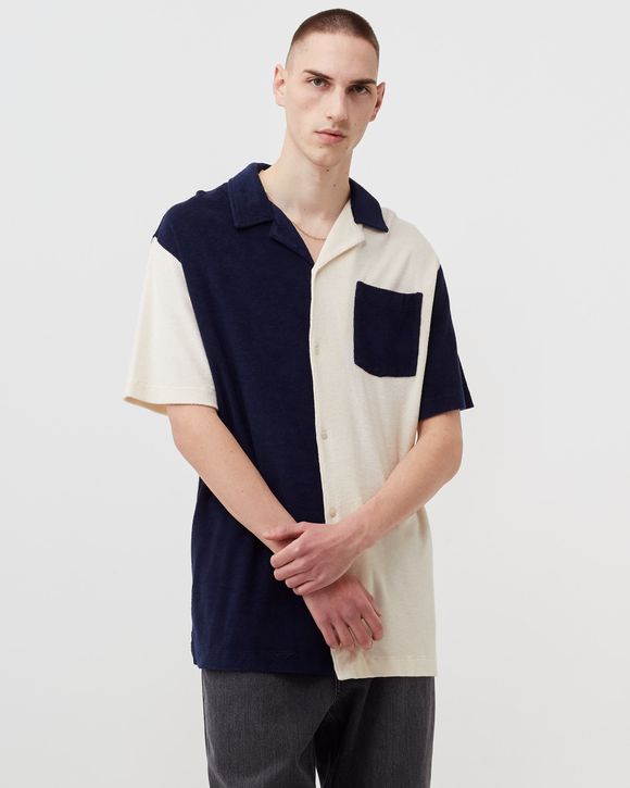 COLOUR BLOCK TERRY SHIRT