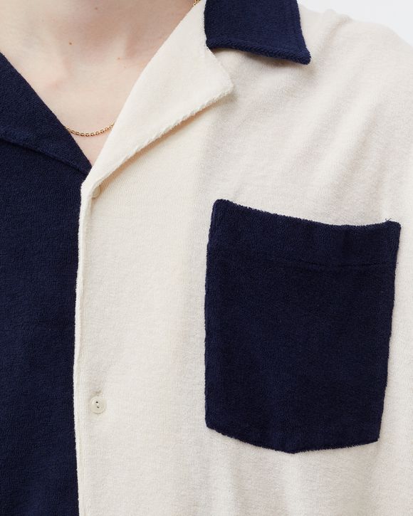 COLOUR BLOCK TERRY SHIRT
