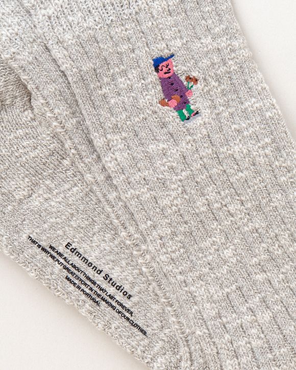 LITTLE TED EMBROIDERED SOCKS