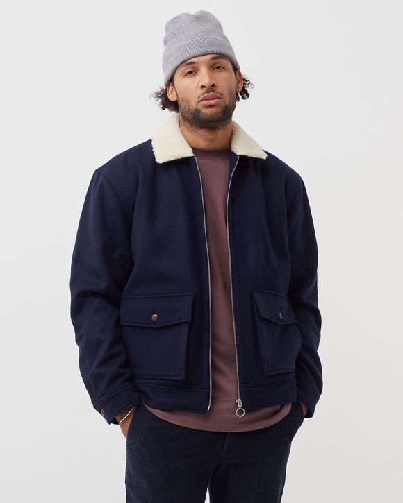 WOOL SHEARLING JACKET