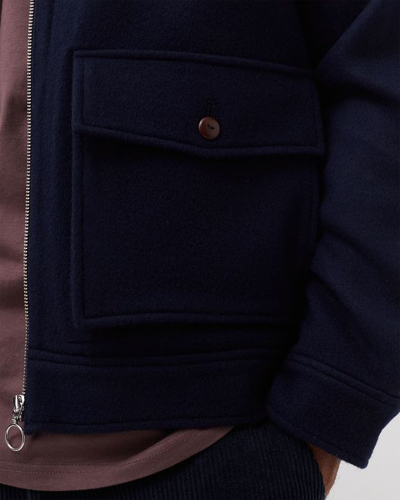 WOOL SHEARLING JACKET