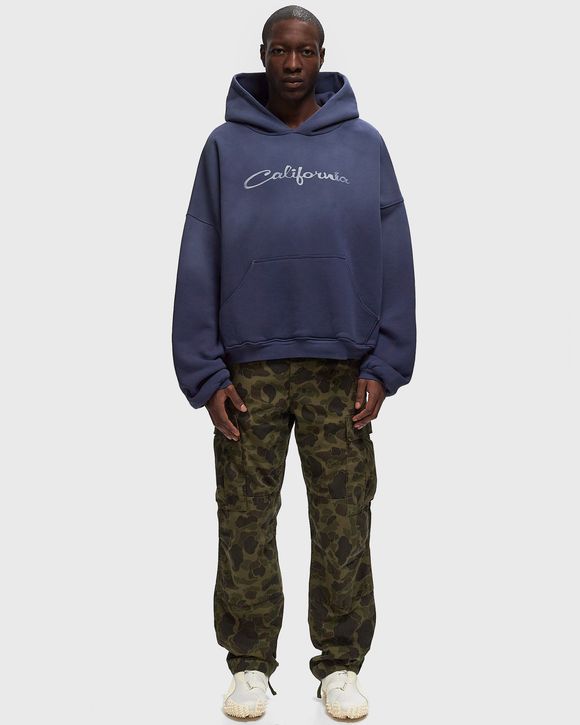 トップス ERL UNISEX CALIFORNIA HOODIE KNIT ERL CALIFORNIA HOODIE KNIT Blue | BSTN Store