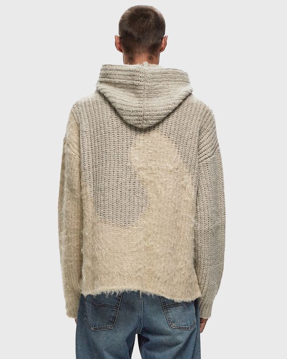 SILK SWIRL HOODIE KNIT