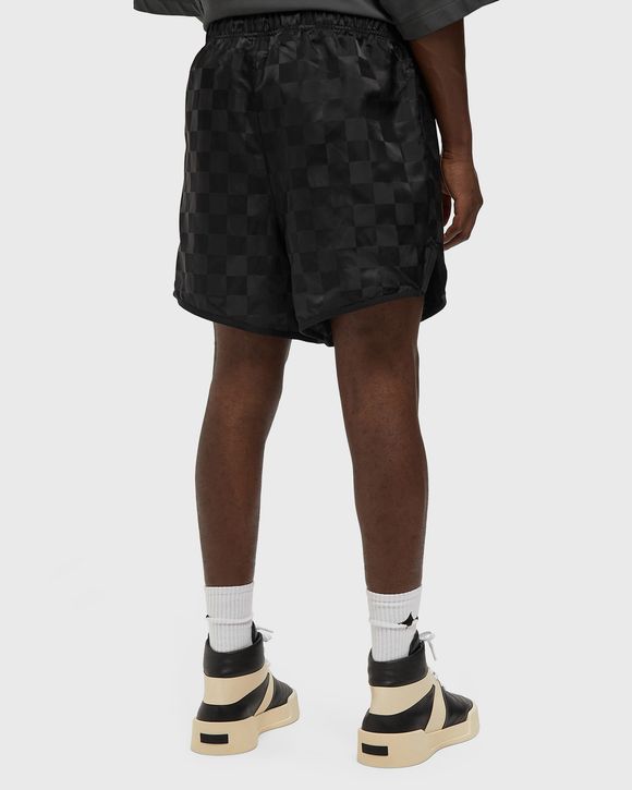 CHECKERED GYM SHORT