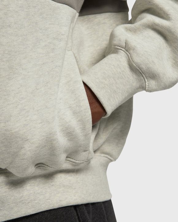 CROPPED RELAXED PANELLED HOODIE