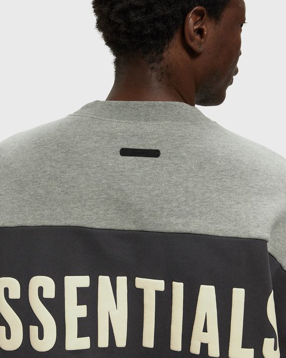 CROPPED RELAXED PANELLED SWEATSHIRT