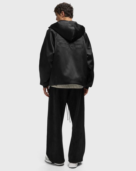 HOODED BOMBER JACKET