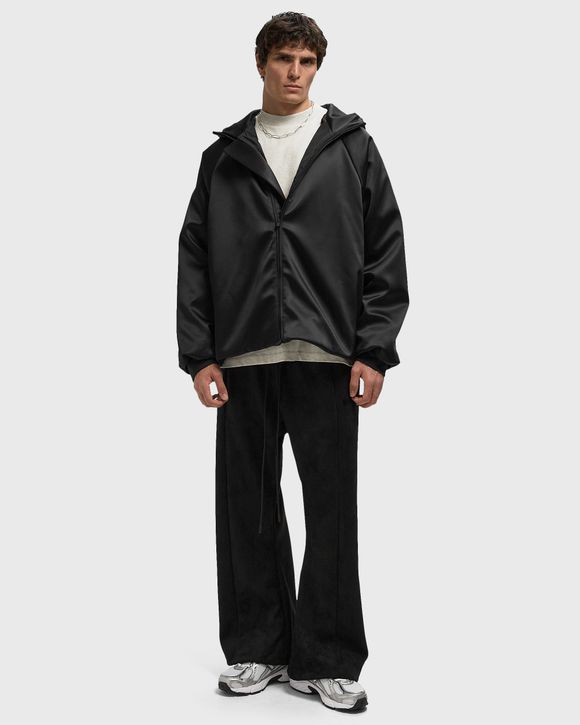 HOODED BOMBER JACKET