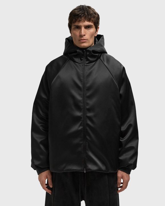 HOODED BOMBER JACKET