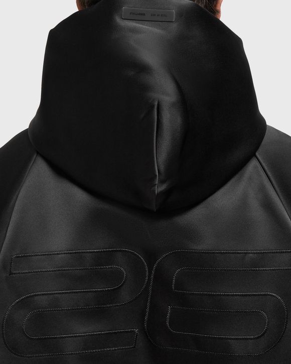 HOODED BOMBER JACKET