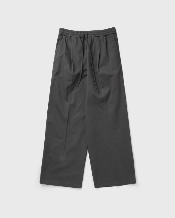 PLEAT FRONT DRAWSTRING PANT