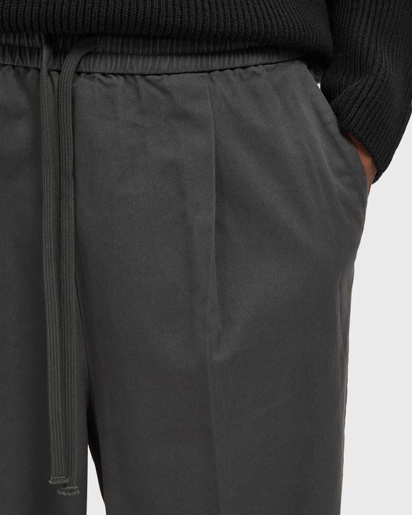 PLEAT FRONT DRAWSTRING PANT