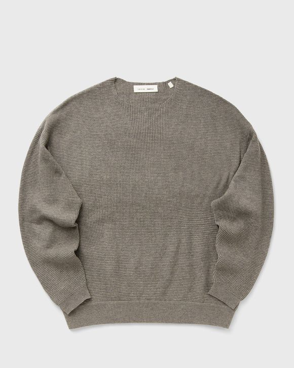 WAFFLE CREWNECK 90'S SWEATER