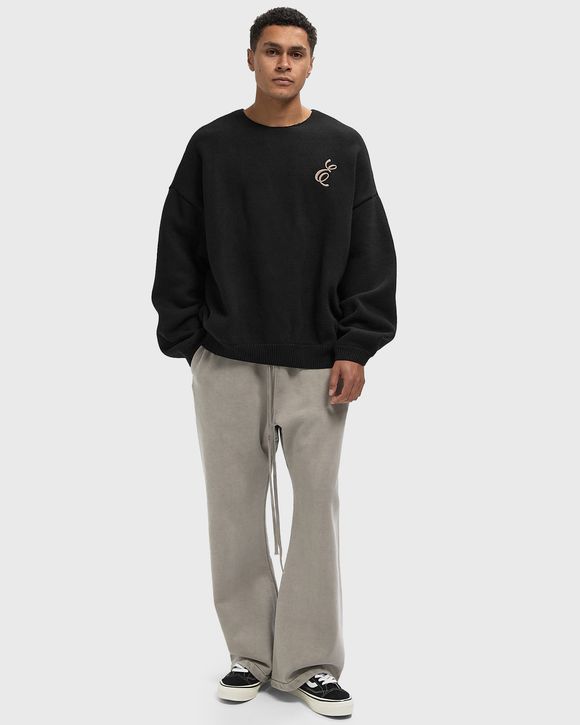 WAFFLE CREWNECK SWEATER