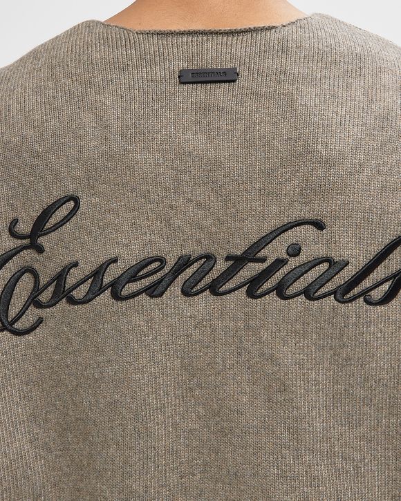 WAFFLE CREWNECK SWEATER