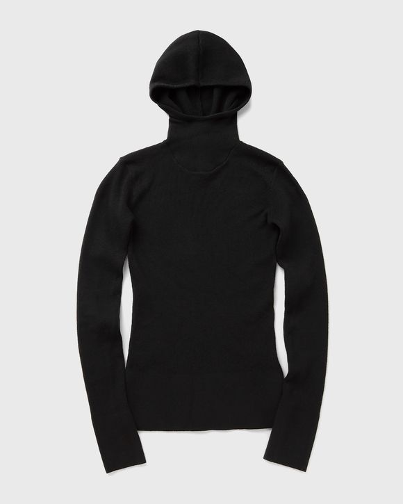 WMNS LONG SLEEVE HOODED RIB TOP