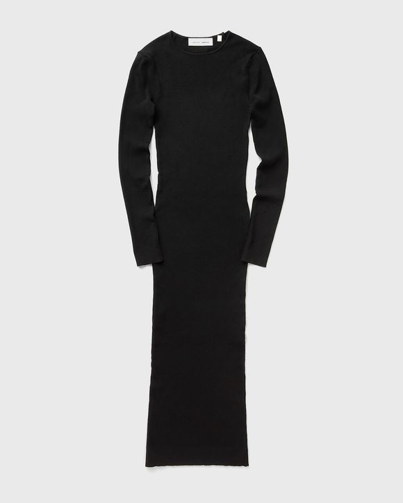 WMNS RIB LONG SLEEVE DRESS