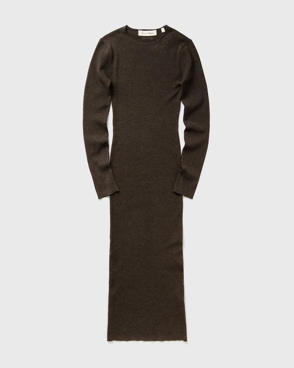 WMNS RIB LONG SLEEVE DRESS