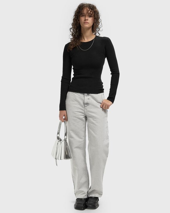 WMNS RIB LONG SLEEVE TOP