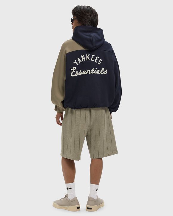 YANKEES RAGLAN HALF ZIP SPORT HOODIE