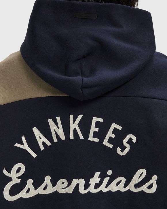 YANKEES RAGLAN HALF ZIP SPORT HOODIE
