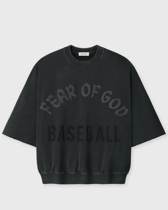 BASEBALL CUT SLEEVE SWEATSHIRT