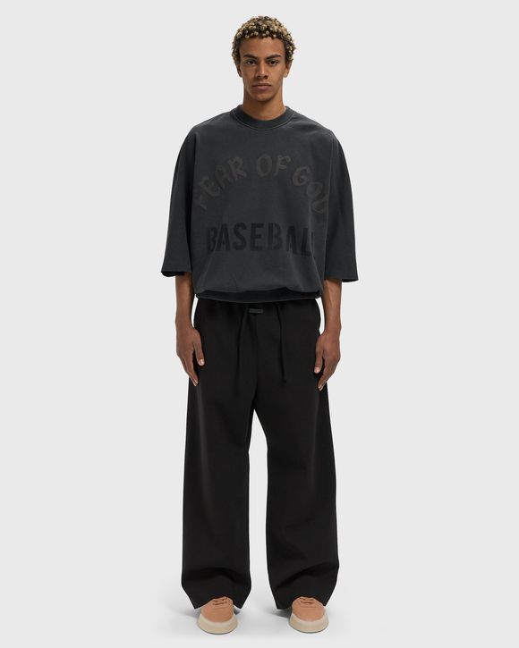 BASEBALL CUT SLEEVE SWEATSHIRT