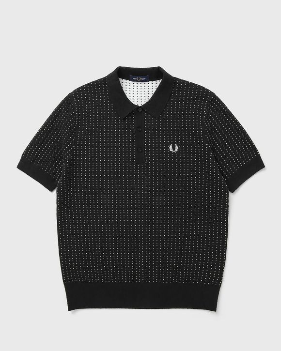 BOUCLE DOT KNITTED SHIRT