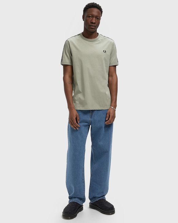CONTRAST TAPE RINGER T-SHIRT