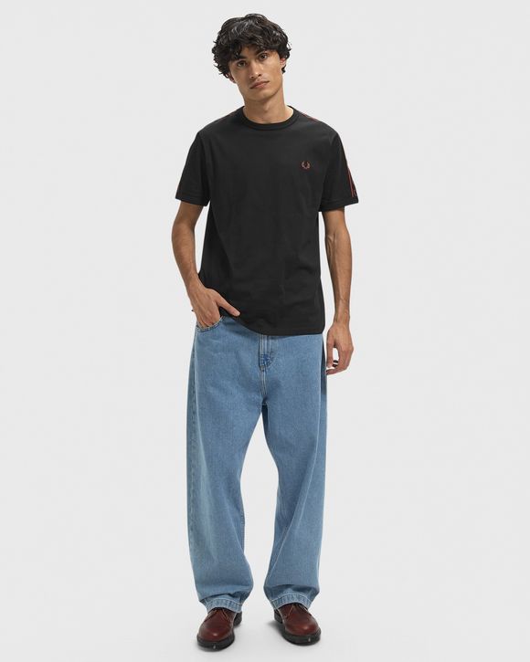 CONTRAST TAPE RINGER T-SHIRT