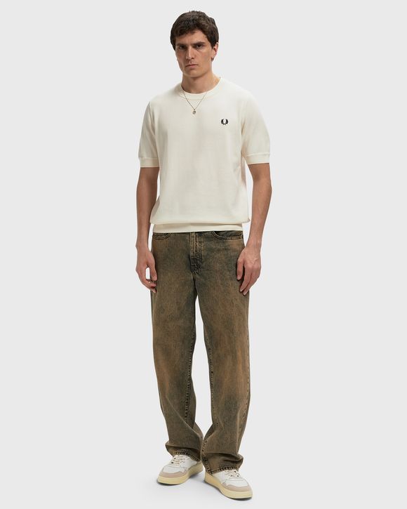 COTTON KNITTED T-SHIRT
