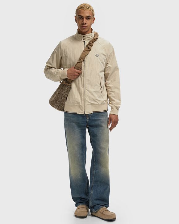 CRINKLE HARRINGTON JACKET