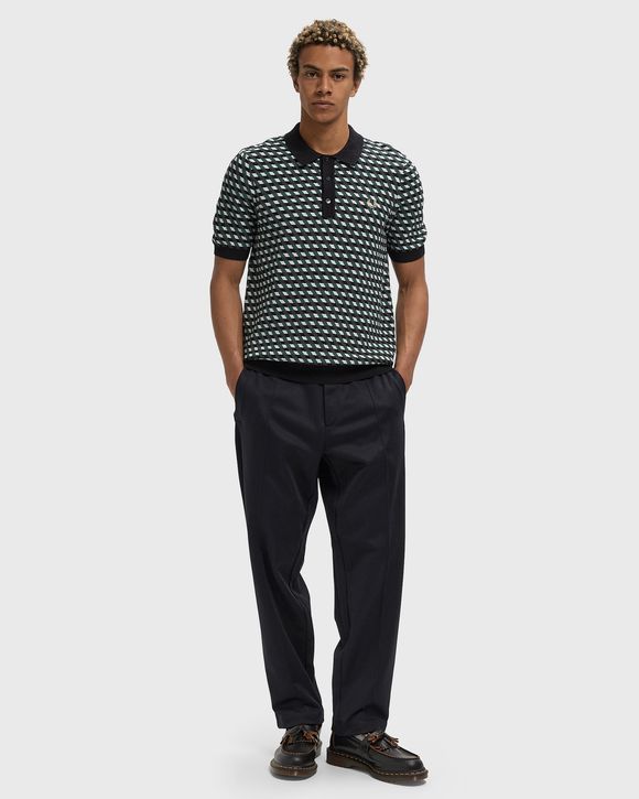 GEOMETRIC KNITTED SHIRT