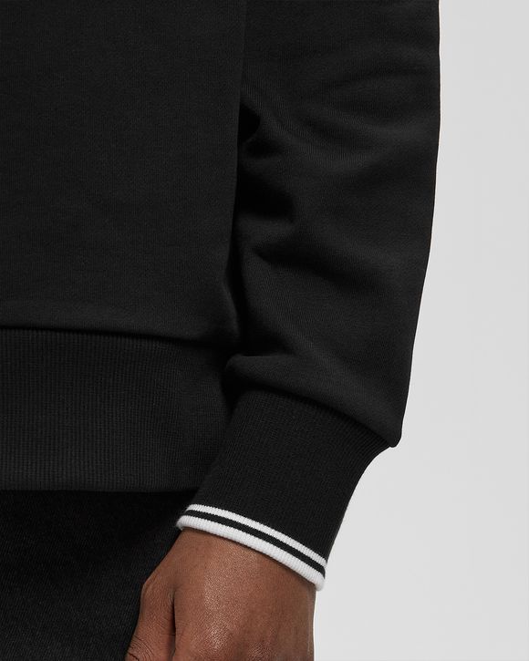 HALF ZIP COLLARED SWEATSHIRT