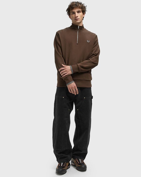 HALF ZIP SWEATSHIRT