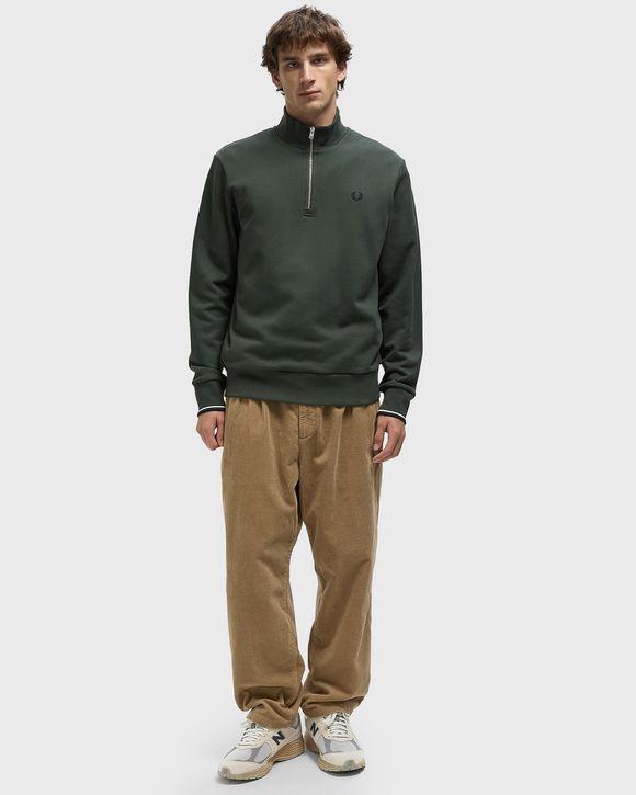 HALF ZIP SWEATSHIRT