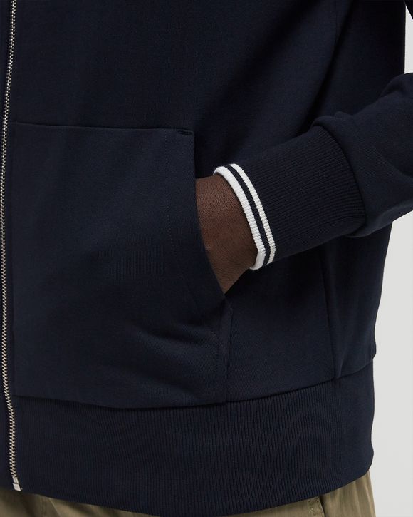 HOODED ZIP THROUGH SWEATSHIRT