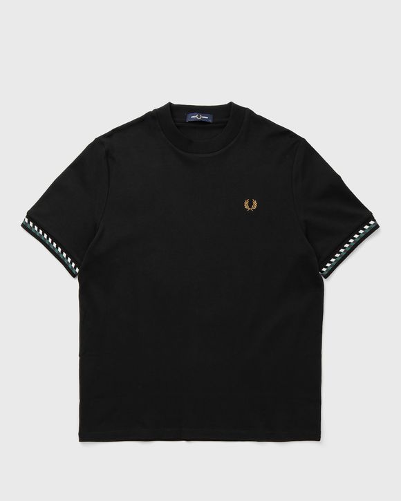 JACQUARD CUFF T-SHIRT