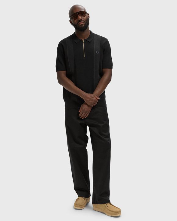 PANEL DETAIL KNITTED SHIRT