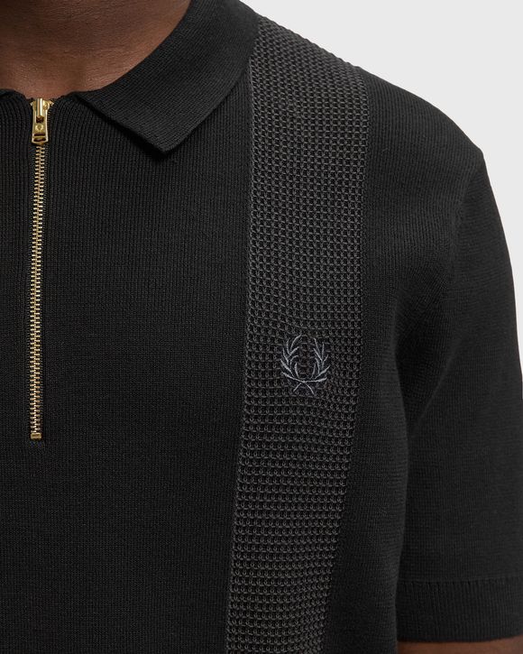 PANEL DETAIL KNITTED SHIRT