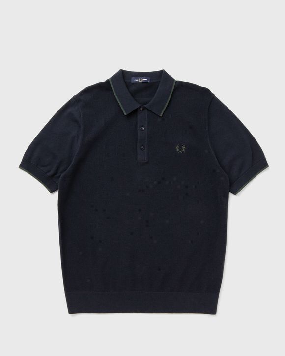 PIQUE STITCH KNITTED SHIRT