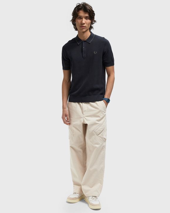 PIQUE STITCH KNITTED SHIRT