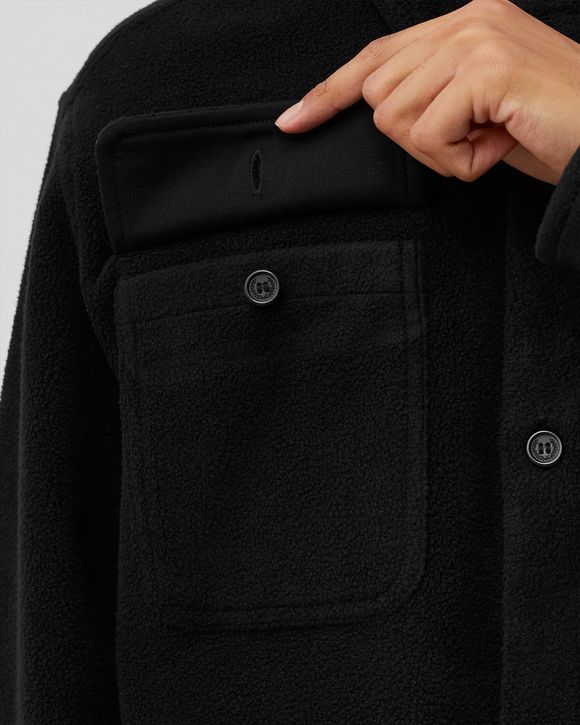 REVERSE FLEECEBACK OVERSHIRT