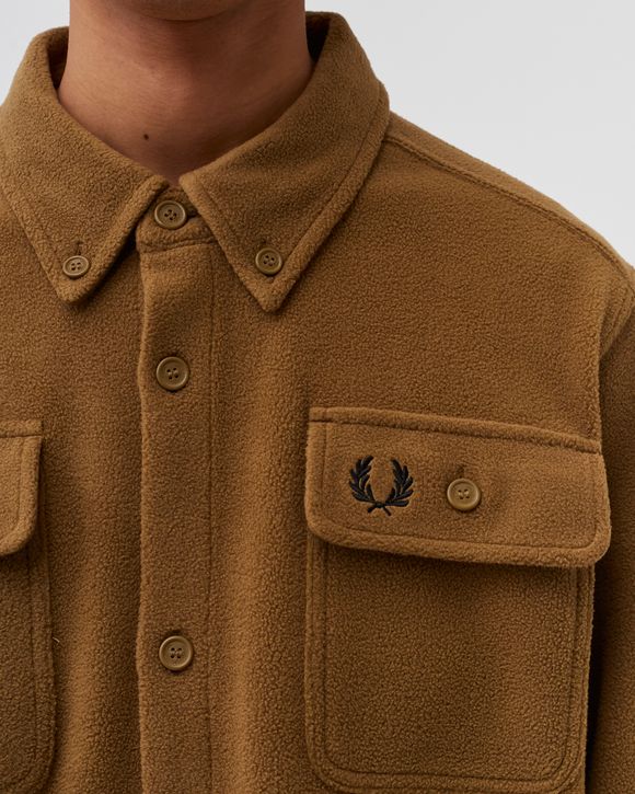 REVERSE FLEECEBACK OVERSHIRT