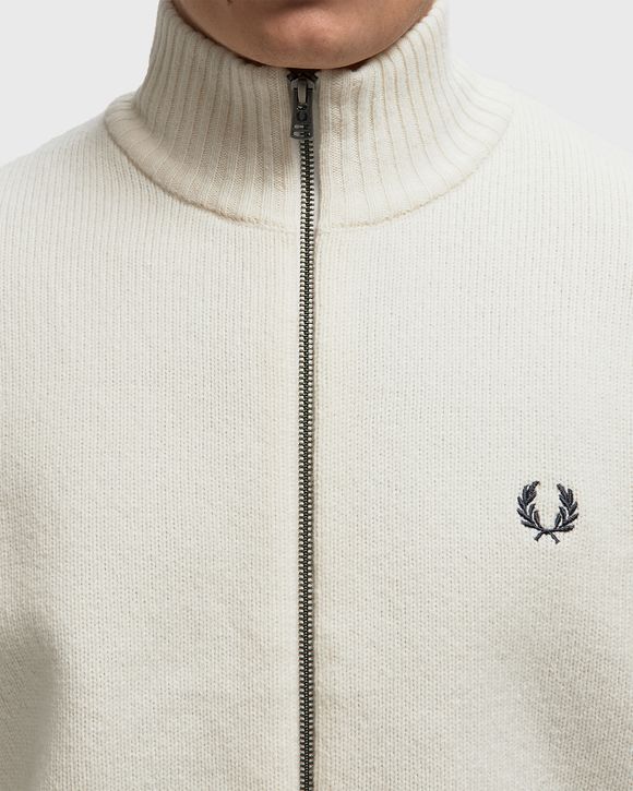 RIBBED SLV ZIP THRU CARDIGAN