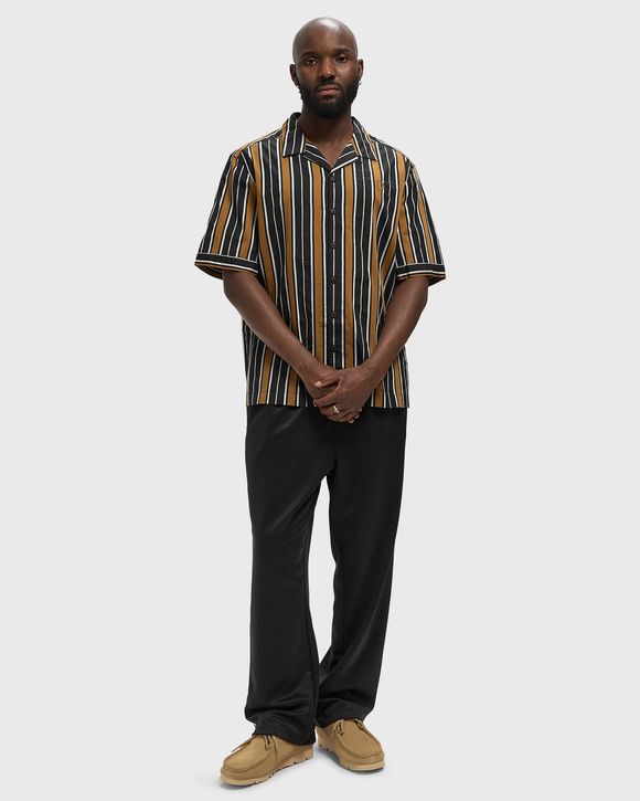 STRIPED REVERE COLLAR SHIRT
