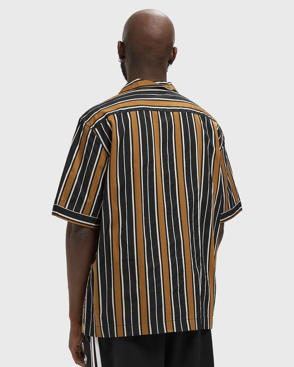 STRIPED REVERE COLLAR SHIRT