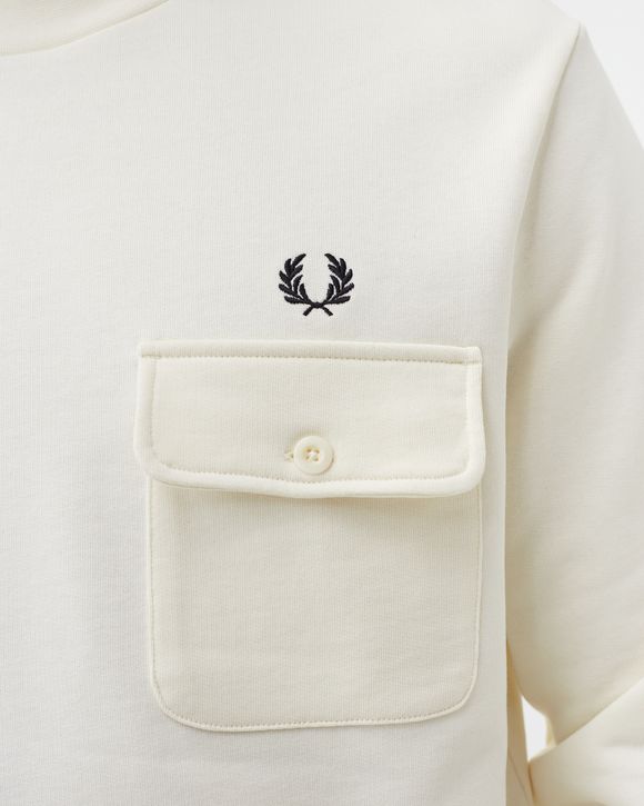 SWEATSHIRT WITH BUTTONDOWN PKT