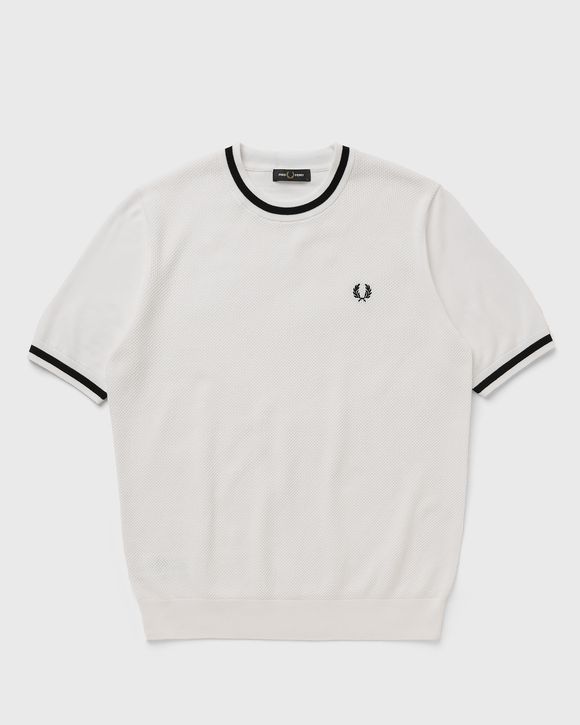 Textured Front Knitted T-Shirt