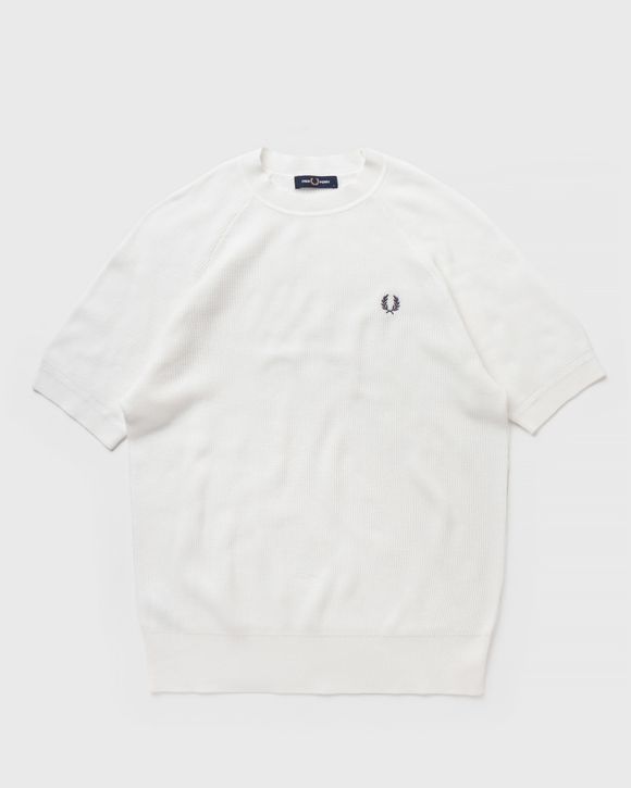 TEXTURED KNITTED T-SHIRT